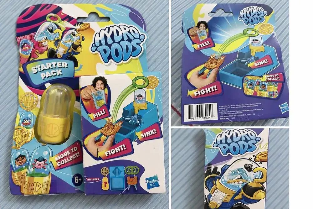 Hasbro Hydro Pods Starter Pack New